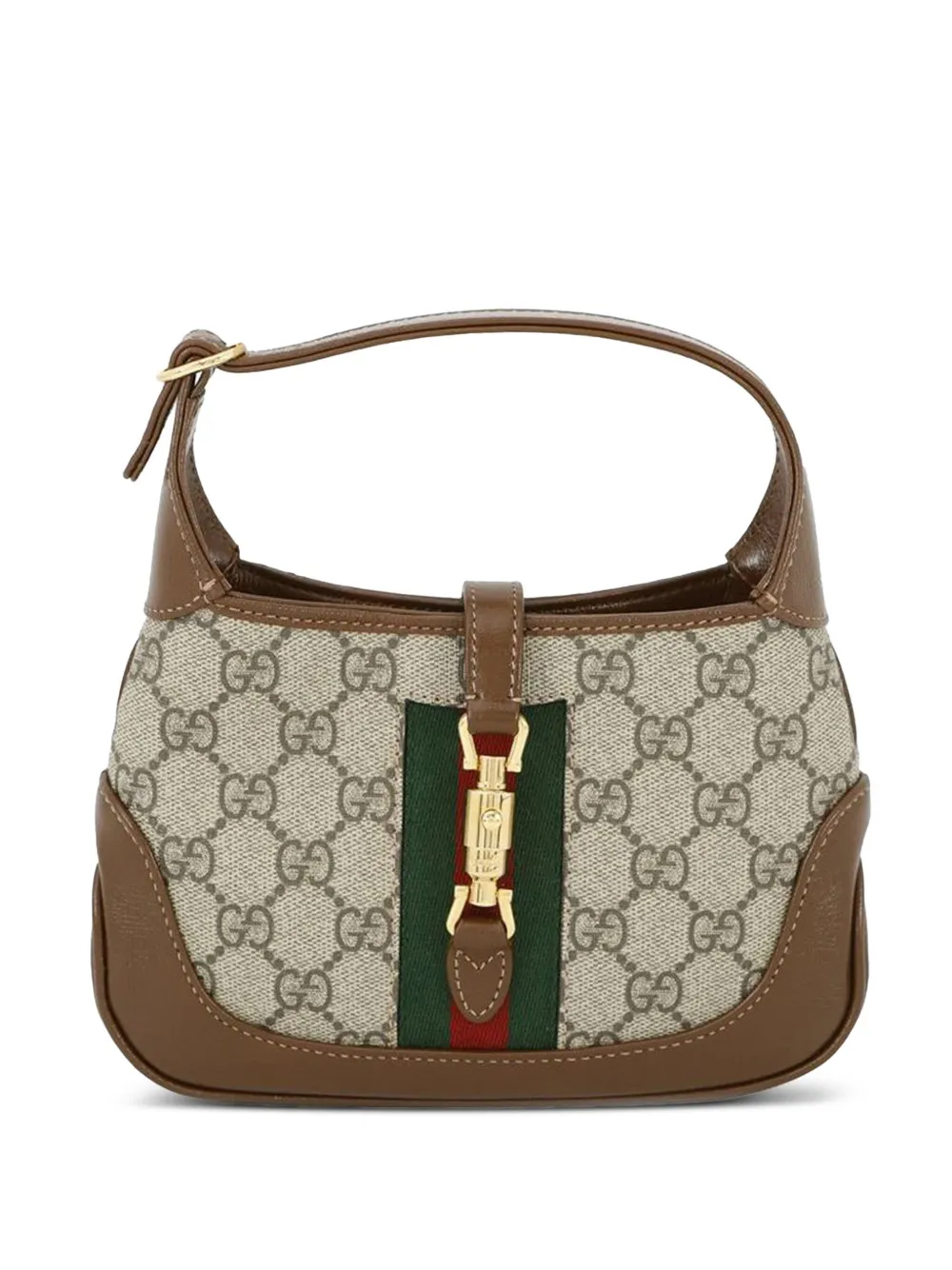 Gucci Pre-Owned 2000-2015 Mini GG Supreme Web Jackie 1961 crossbody Gucci Pre-Owned 2000-2015 Mini GG Supreme Web Jackie 1961 crossbody