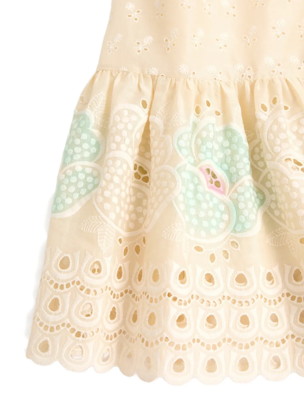 Sangallo midi dress