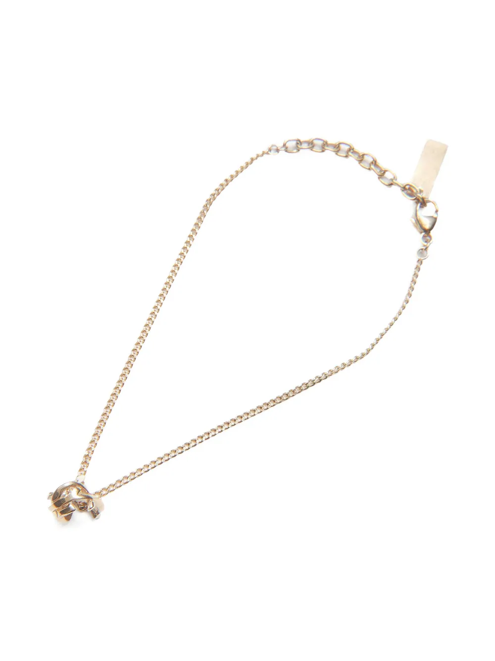 Saint Laurent Pre-Owned collar con logo 2000 | dorado | Image 1