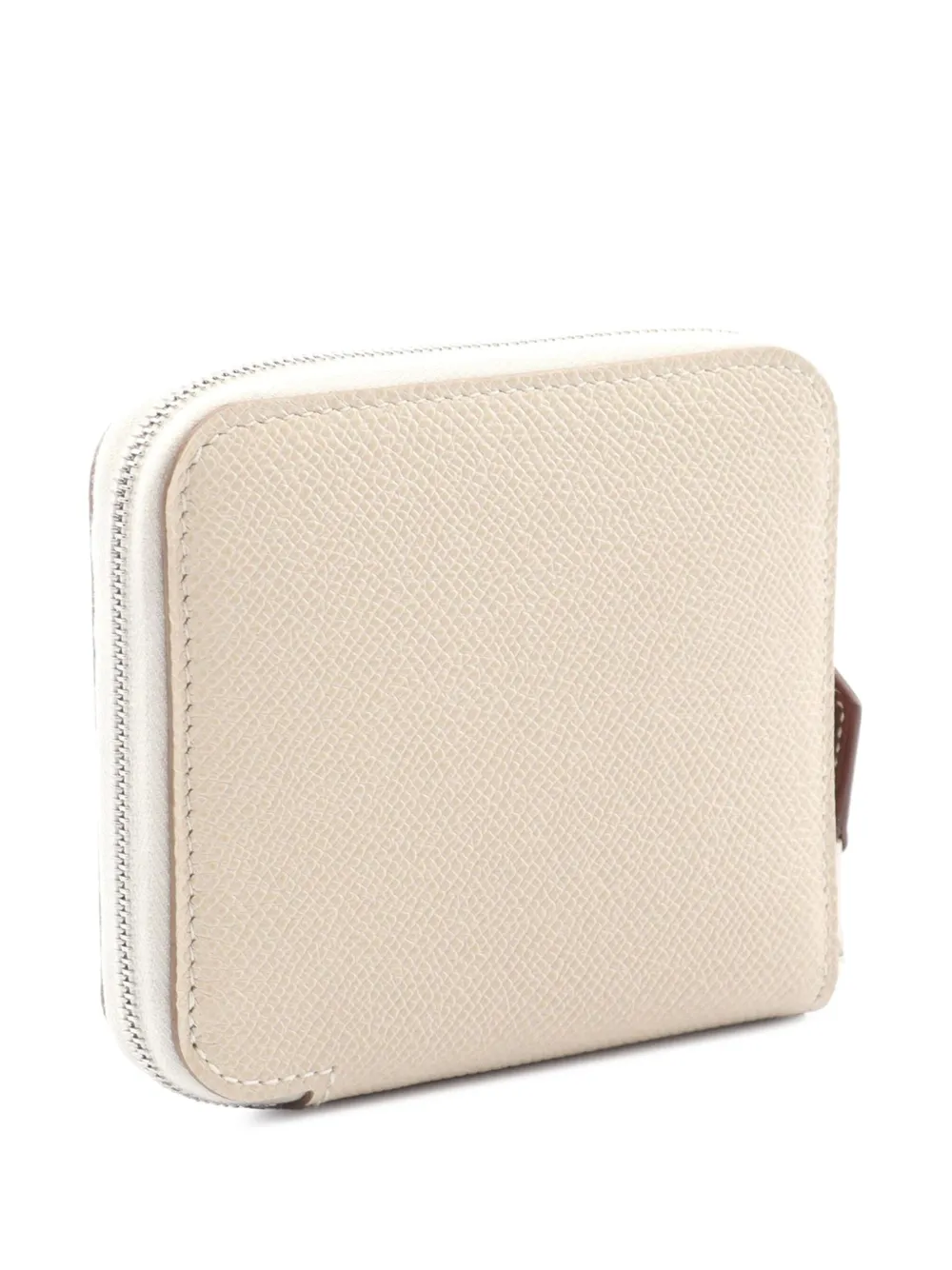 Hermès Pre-Owned 2023 Epsom Azap Silk in Compact Round Zipper Wallet small wallets | Image 2