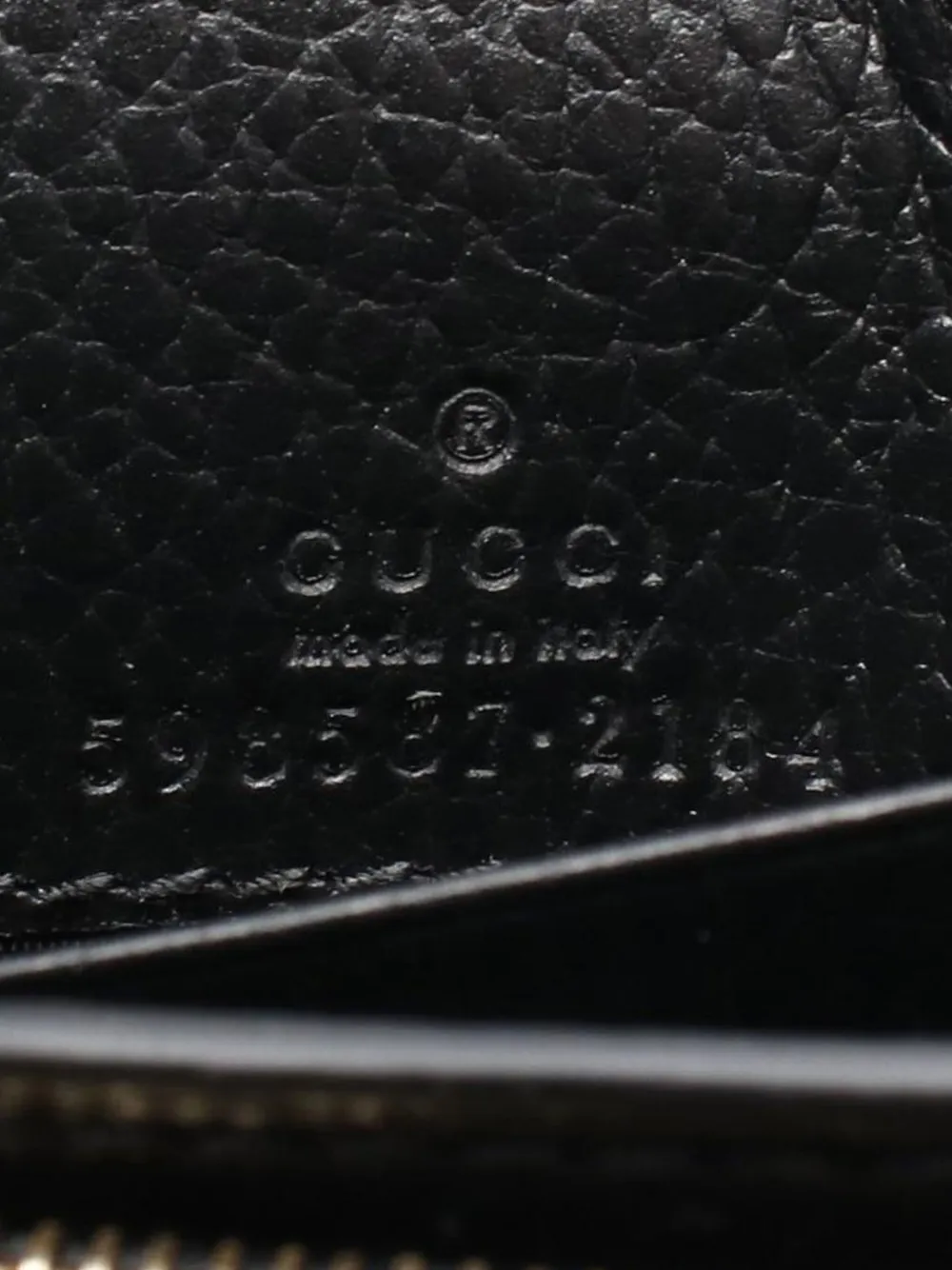 Pre-owned Gucci 2016-2025 Gg Marmont Bi-fold Wallet Small Wallets In Brown