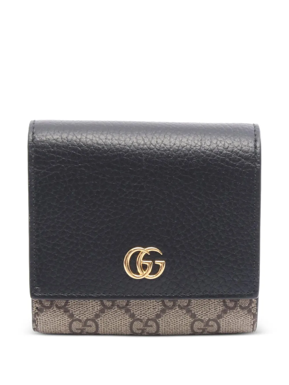Gucci Pre-Owned 2016-2025 GG Marmont Bi-fold Wallet small wallets | Brown | Image 1