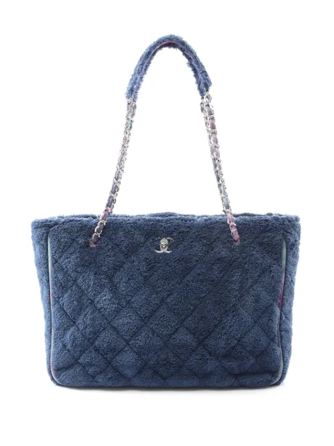 CHANEL Pre-Owned tote de compras Terry and Ribbon grande 1994-1996