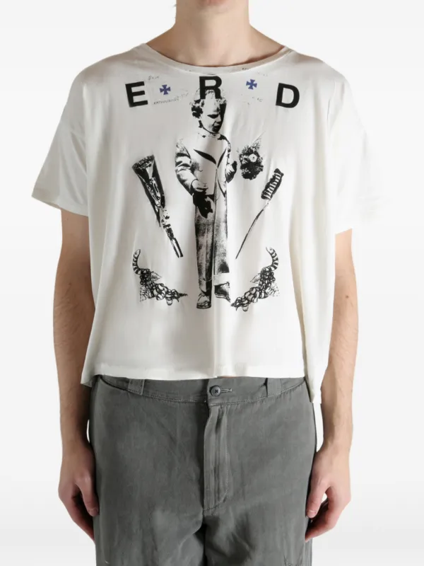 Enfants Riches Déprimés Katholisches Toothbrush T-Shirt | Neutrals