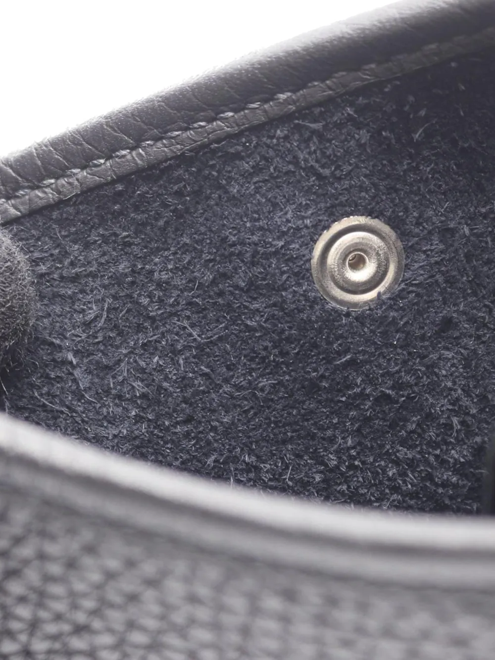 Pre-owned Hermes 2024 Clemence Evelyne Tpm Crossbody Bag In Blue