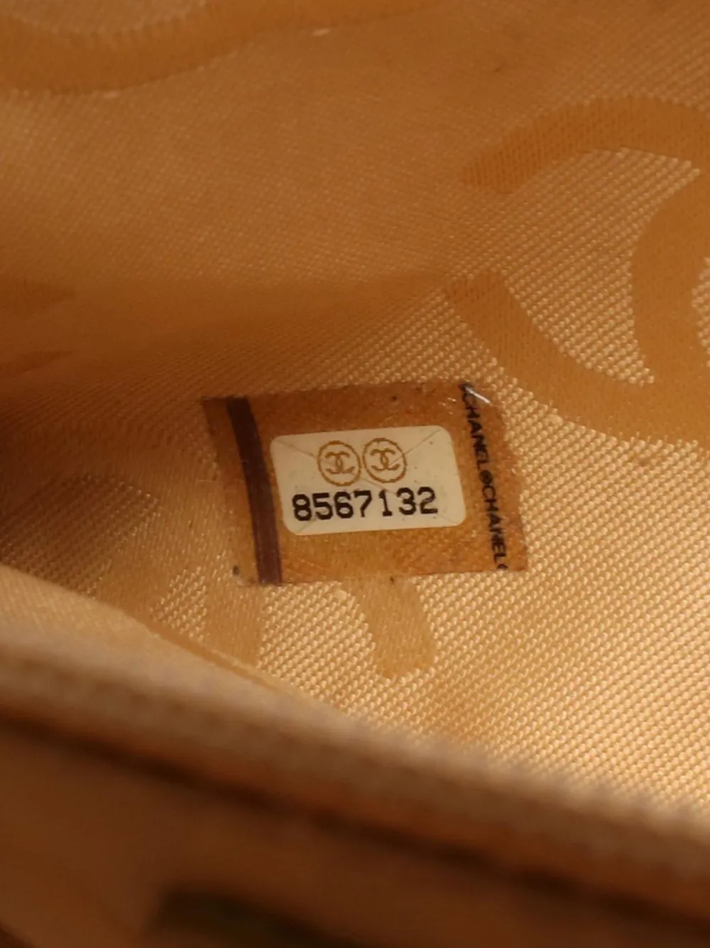 Pre-owned Chanel 2003-2004 Cc Calfskin Wild Stitch Shoulder Bag In Brown