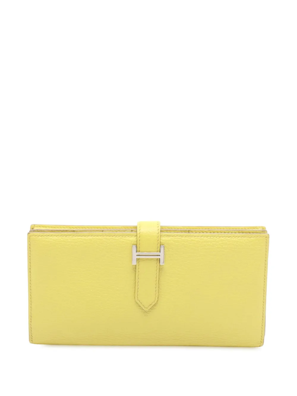 Hermès Pre-Owned 2013 Chevre Bearn Soufflet Bifold Wallet long wallets Hermès Pre-Owned 2013 Chevre Bearn Soufflet Bifold Wallet long wallets