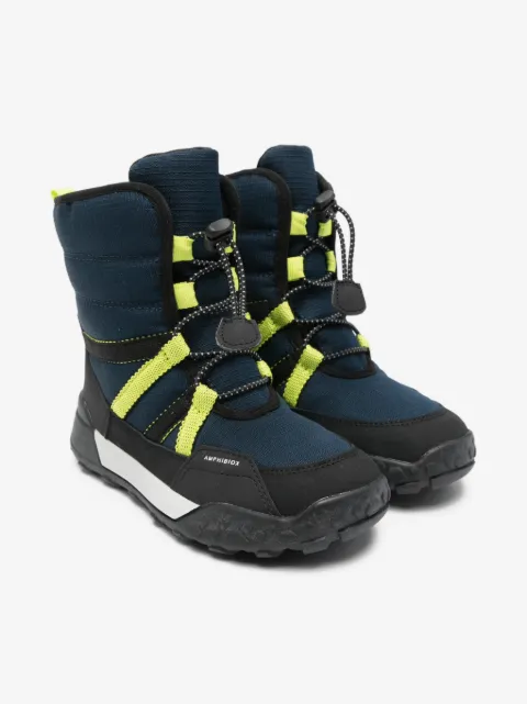 Geox Kids bottines Trekkyup à design matelassé