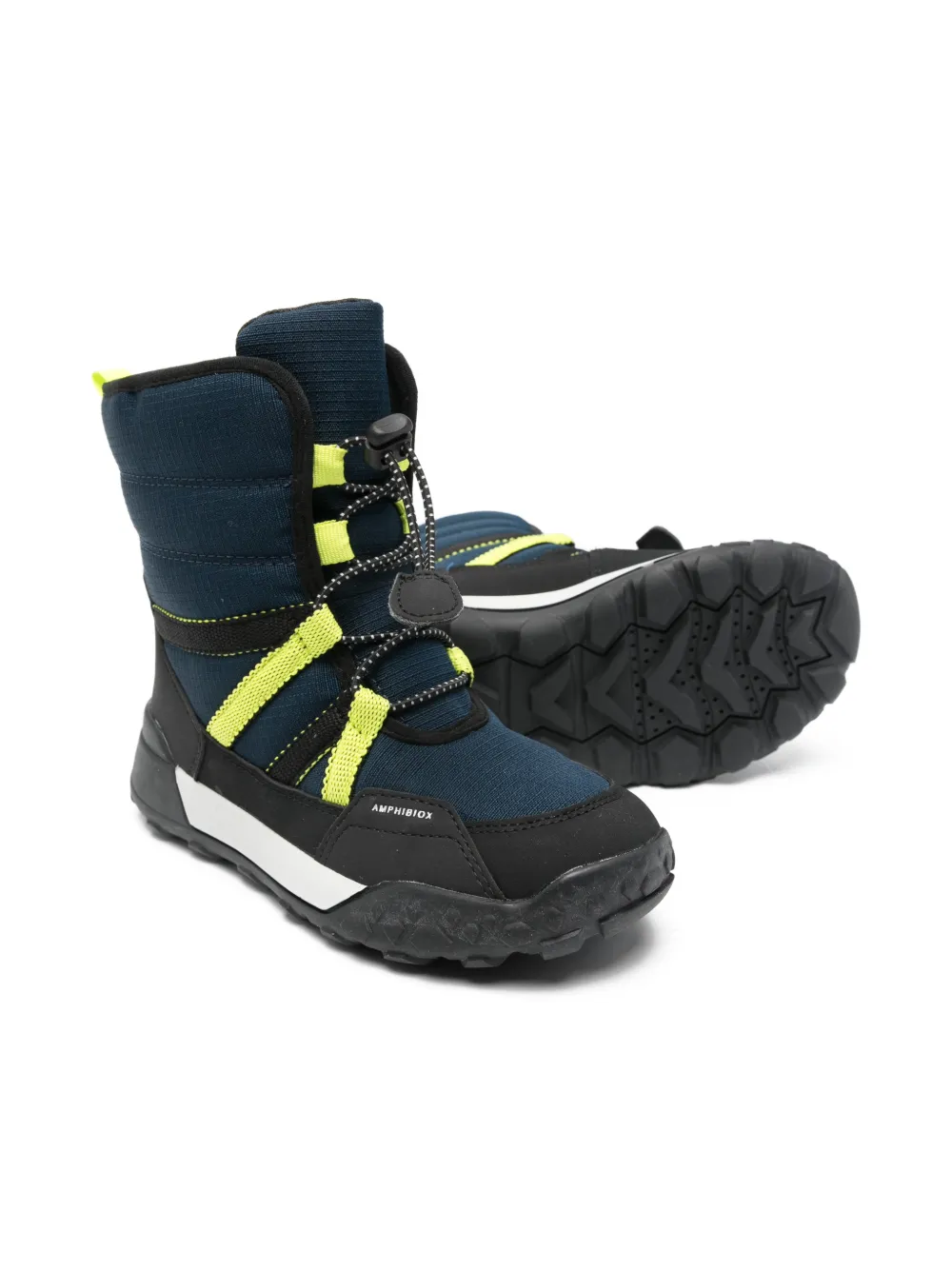 Geox Kids Trekkyup quilted boot - Blauw