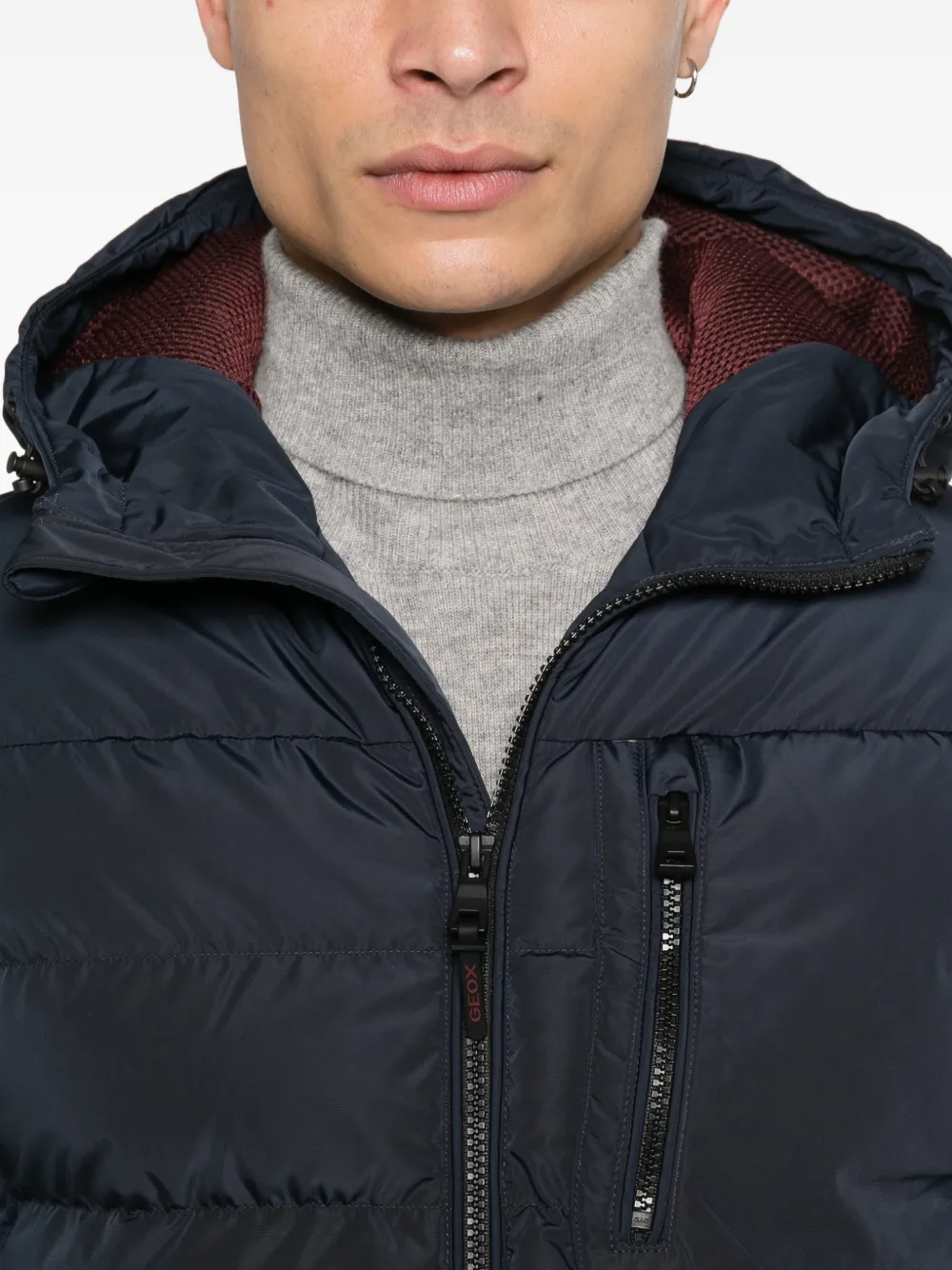 Geox Snake donsjack Blauw