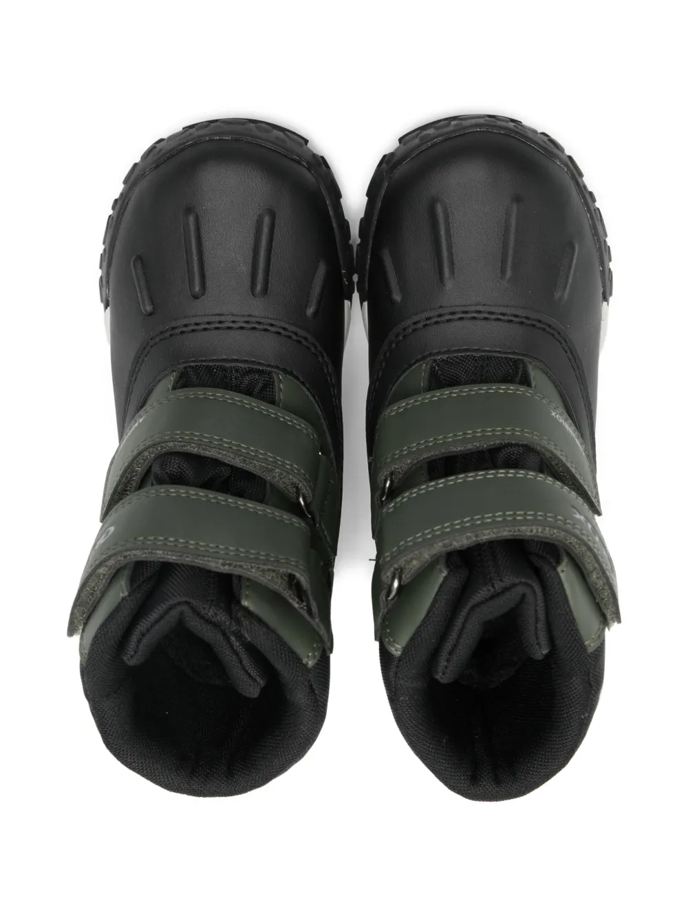  Geox Kids Touch-strap Boots - Black 