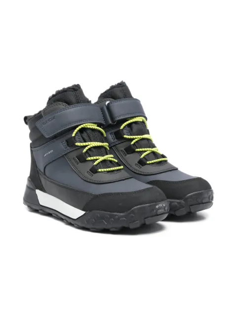 Geox Kids Trekkyup lace-up boots