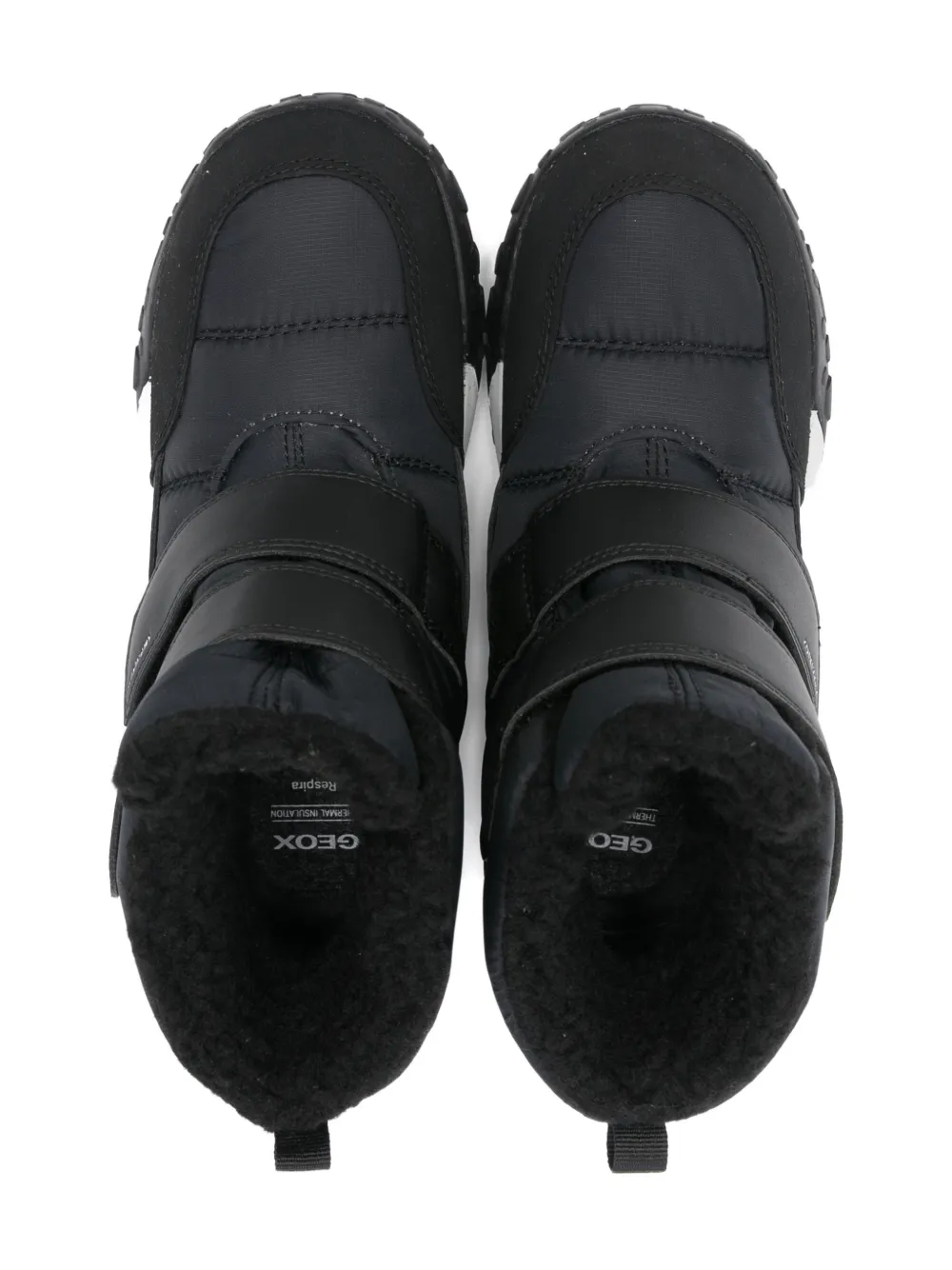 Geox Kids Trekkyup laarzen met klittenband Zwart