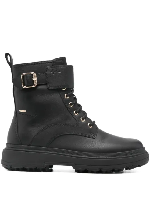 Geox Lamidie + Grip Abx buckle lace-up boots