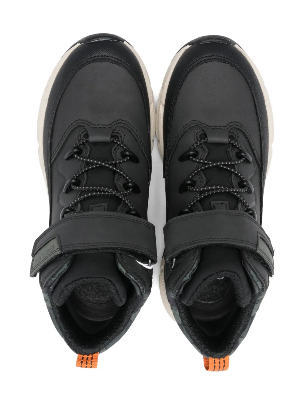 Geox Kids Flexyper laarzen met camouflageprint Zwart