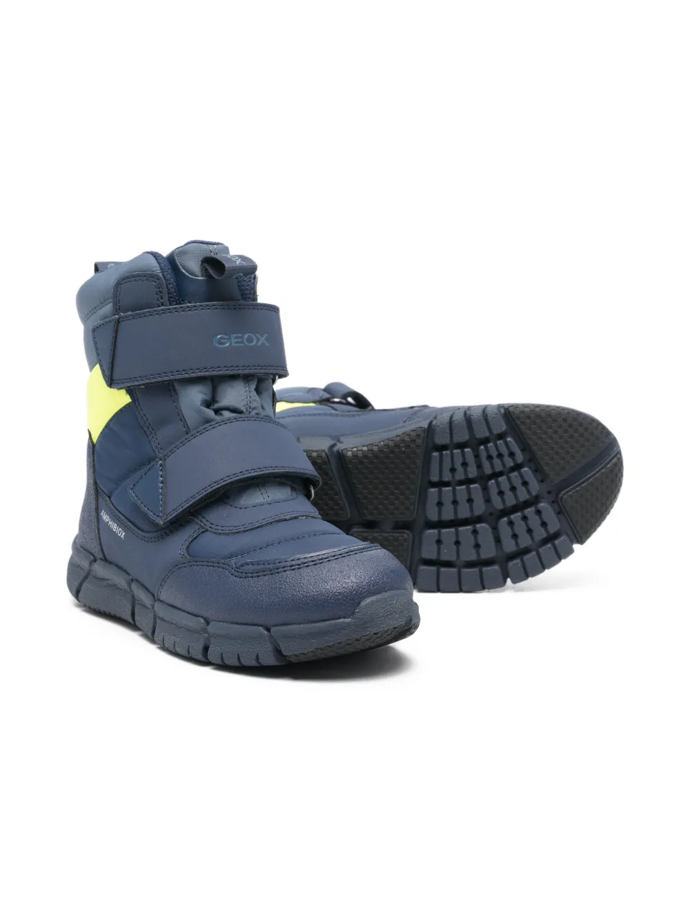 Geox Flexyper Touch-strap Boots In Multi