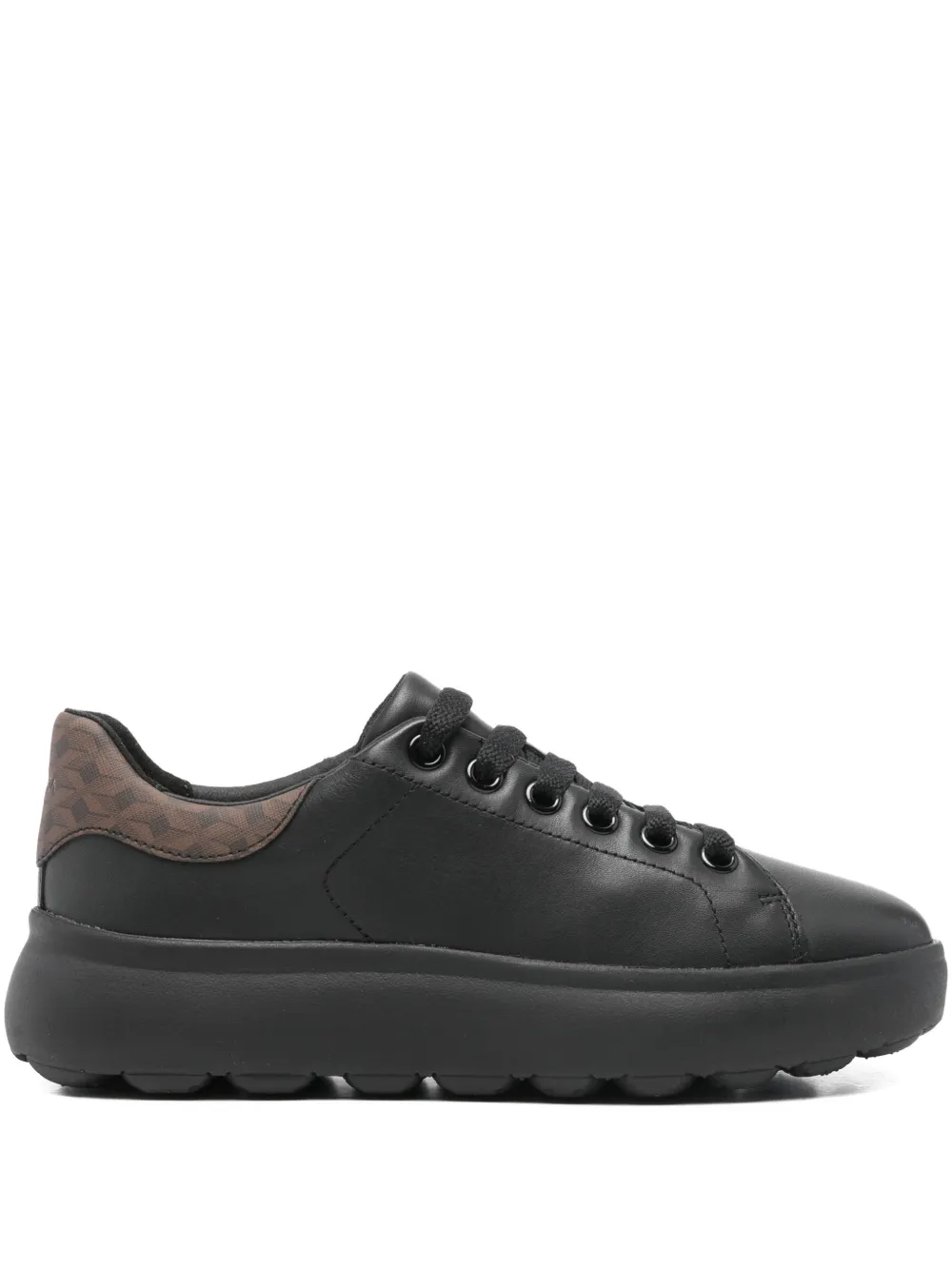 Geox Spherica Ecub-4.1 sneakers Zwart