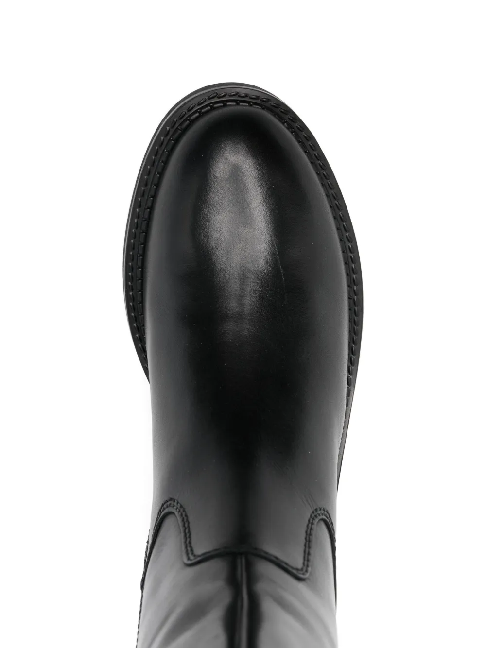 Geox Serilda leather boots Zwart