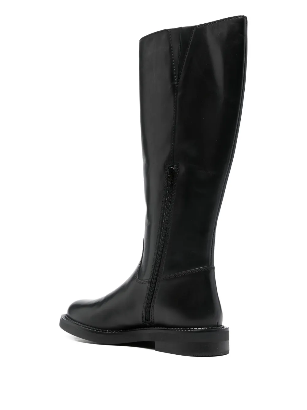 Geox Serilda leather boots Zwart
