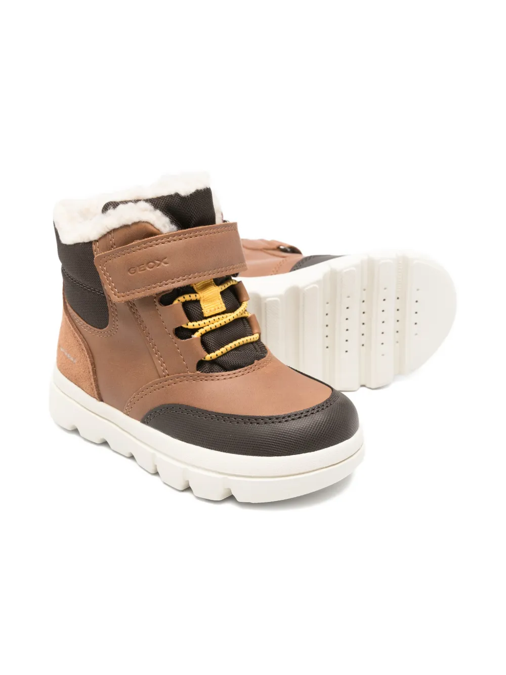 Geox Willaboom Boots In Brown