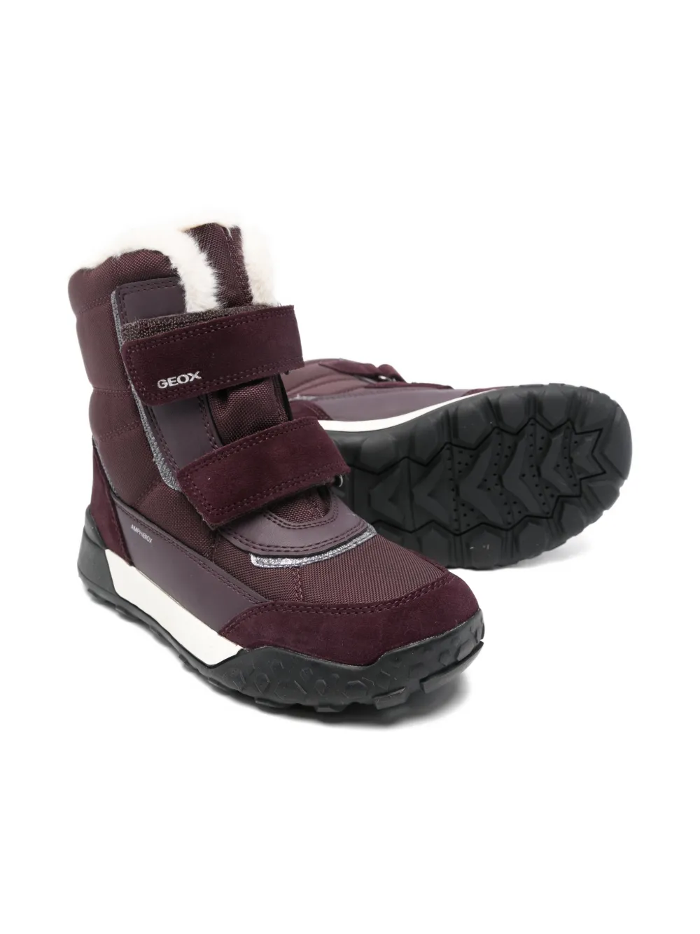 Geox Kids Trekkyup boots - Rood