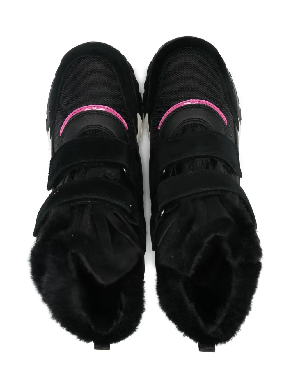 Geox Kids Trekkyup laarzen Zwart