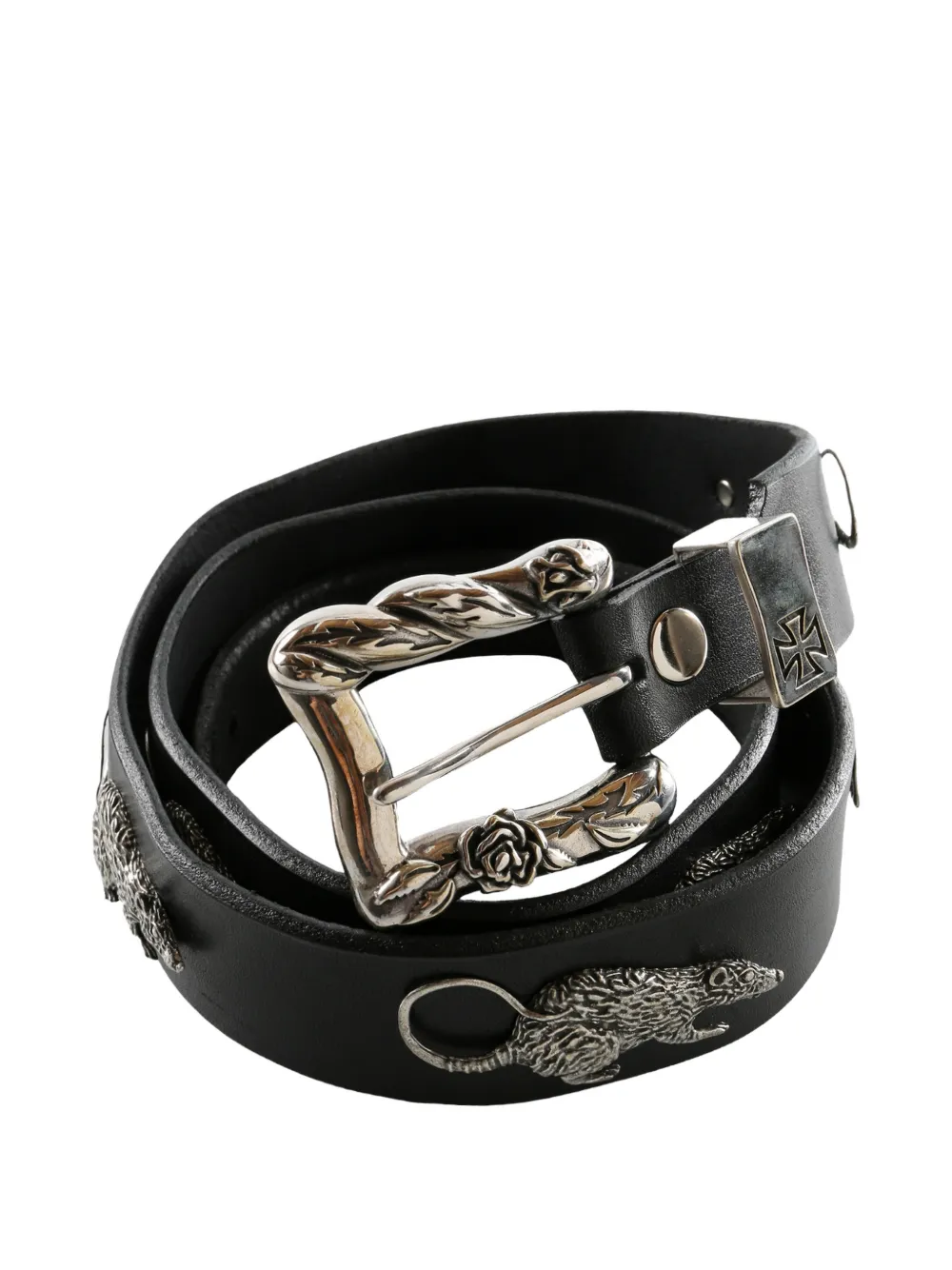 Enfants Riches Déprimés Rat Chase buckle belt - Zwart