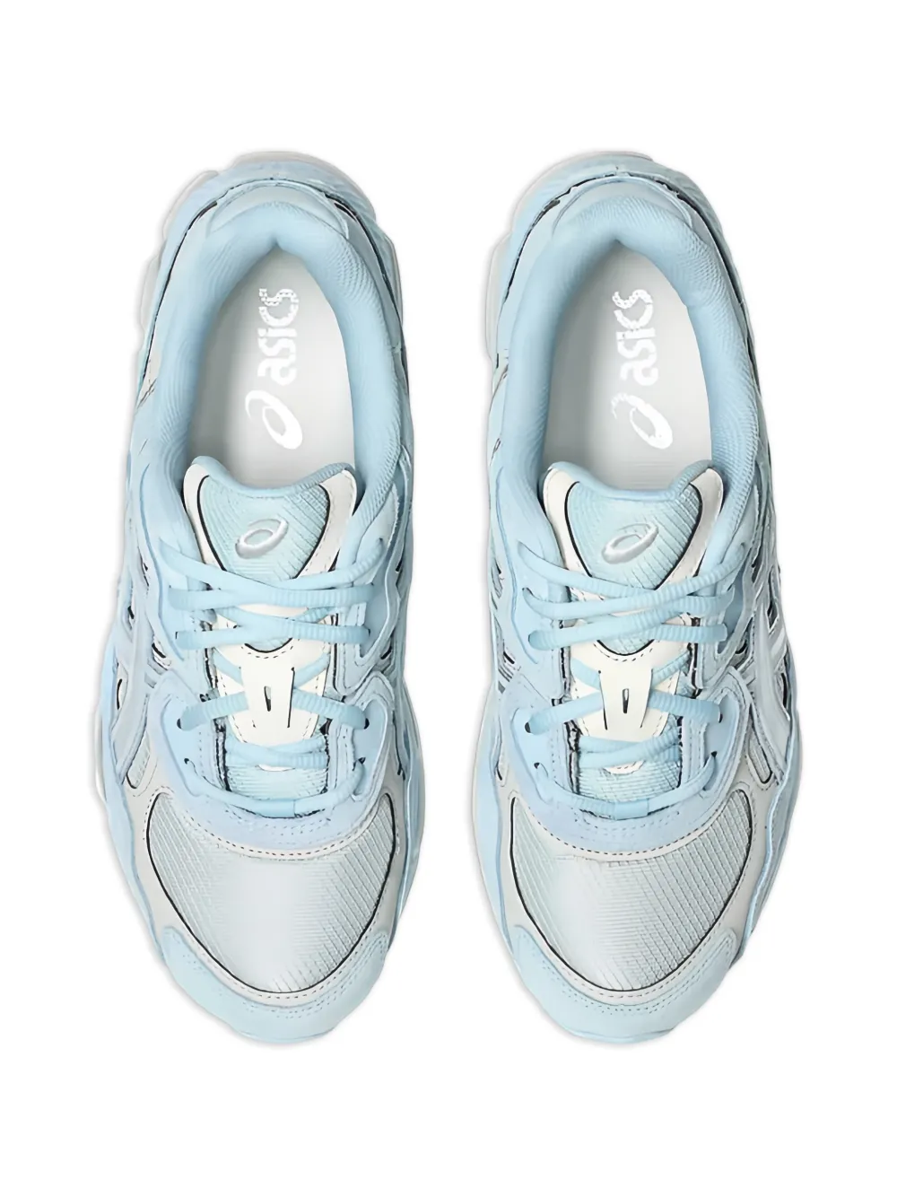 ASICS NYC sneakers met logodetail Blauw