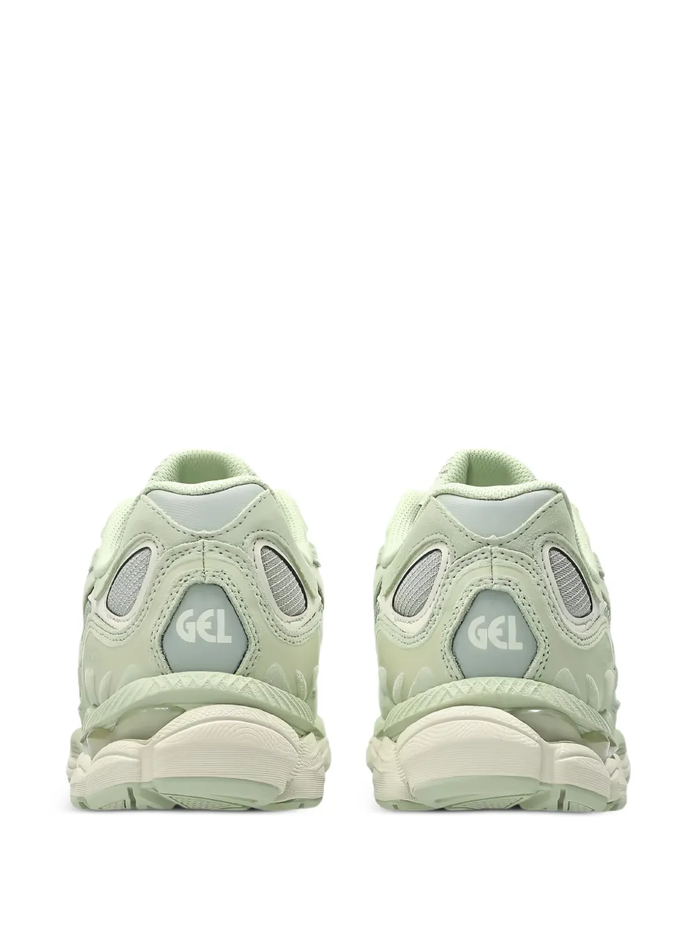 ASICS NYC sneakers met logodetail Groen