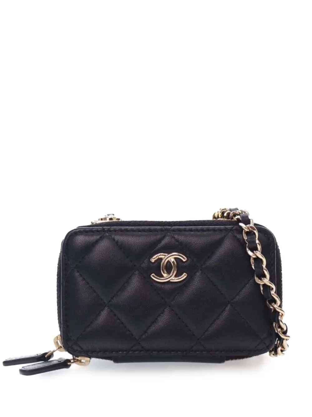 CHANEL Pre-Owned 2021-2025 Mini Lambskin Trendy CC Cardholder With