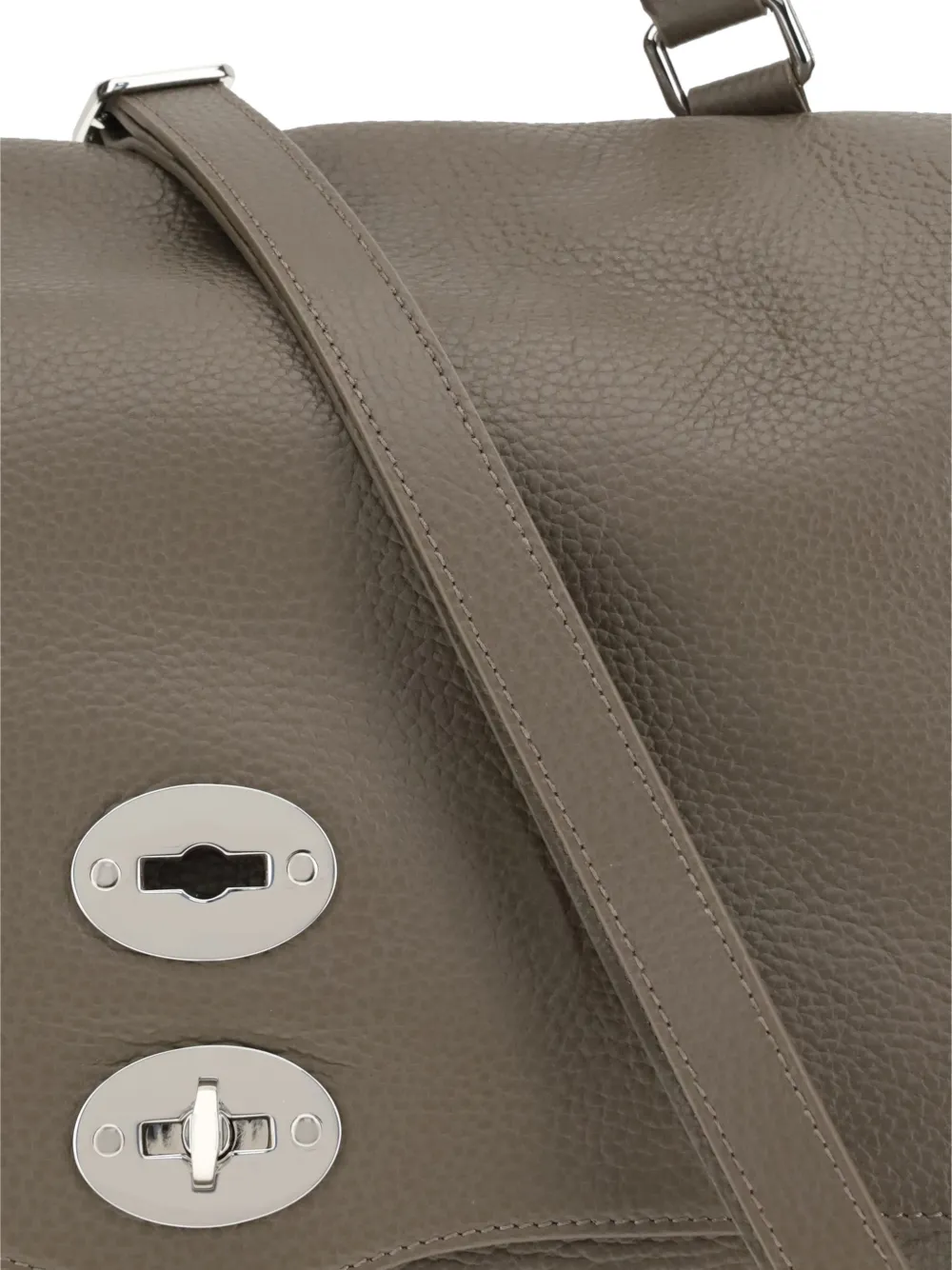 Zanellato Postina Leather Shoulder Bag In Multi