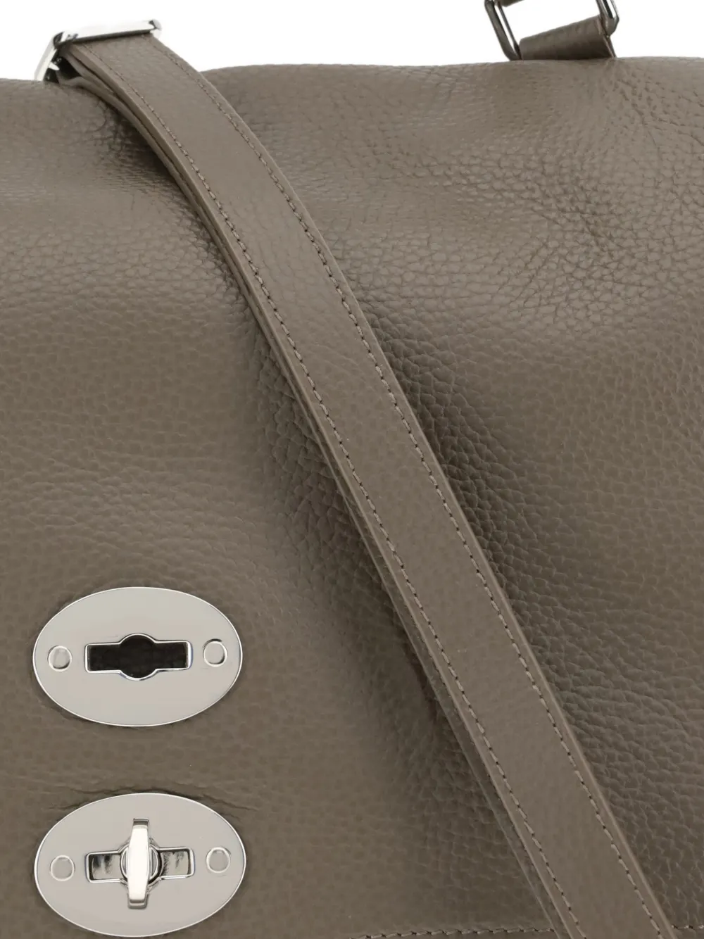 Zanellato Postina Leather Shoulder Bag In Multi