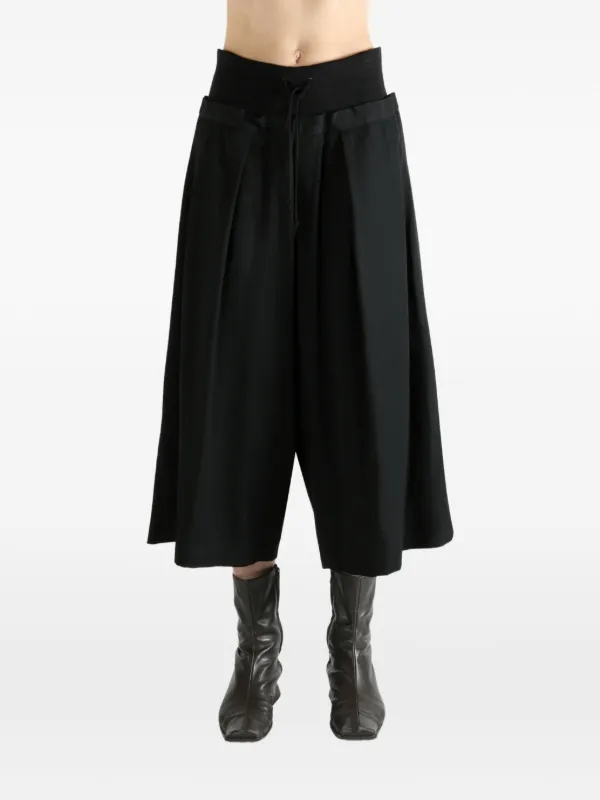 Y's ドローストリング パンツ | ブラック | FARFETCH JP