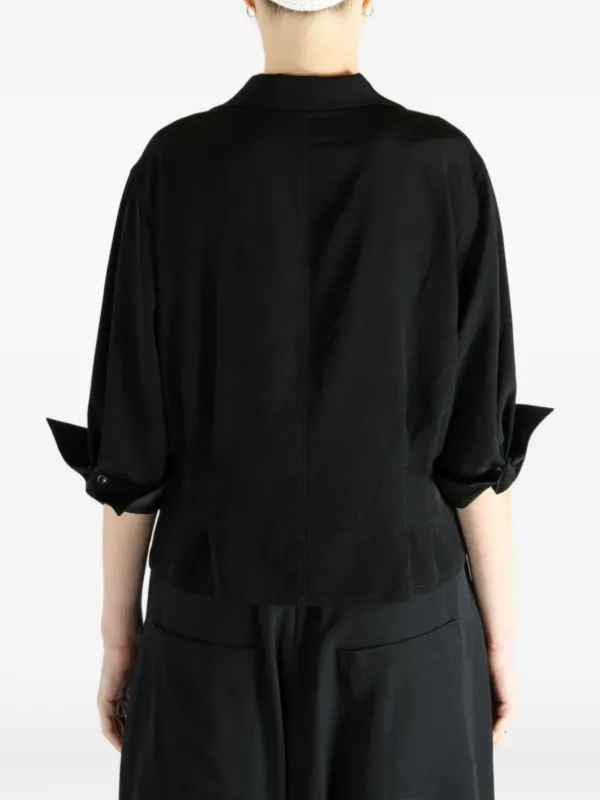 Y's Zip Pocket Shirt | Black | FARFETCH ZA