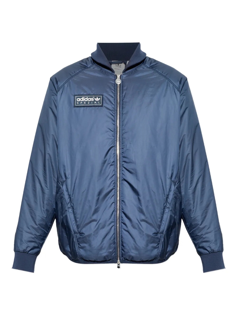 adidas Bramhope SPZL logo-patch jacket - Blu
