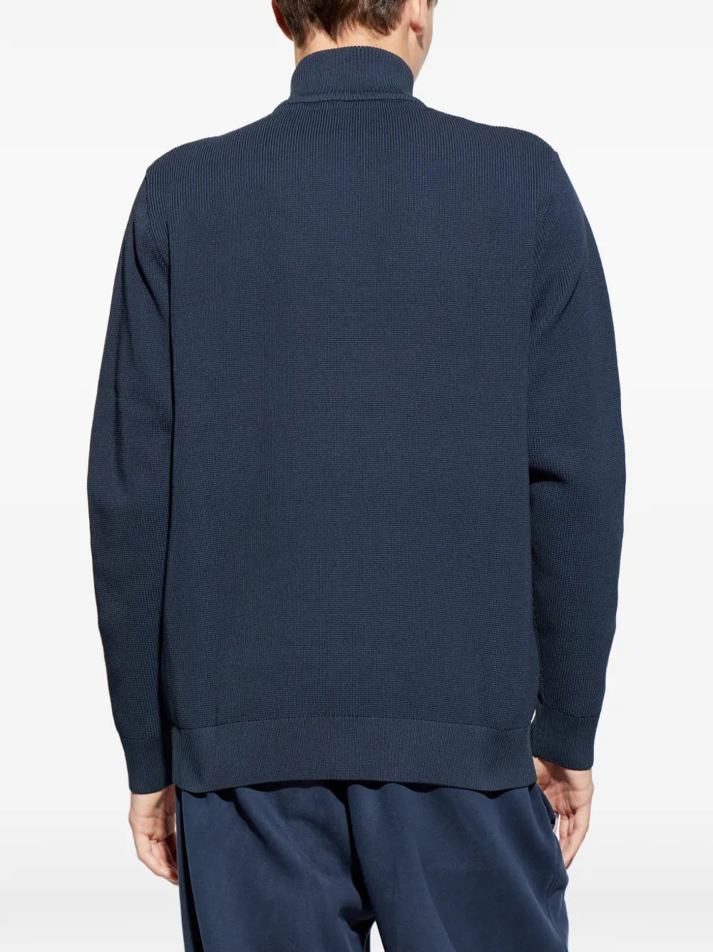 adidas Lawton SPZL zip-fastening cardigan Blauw