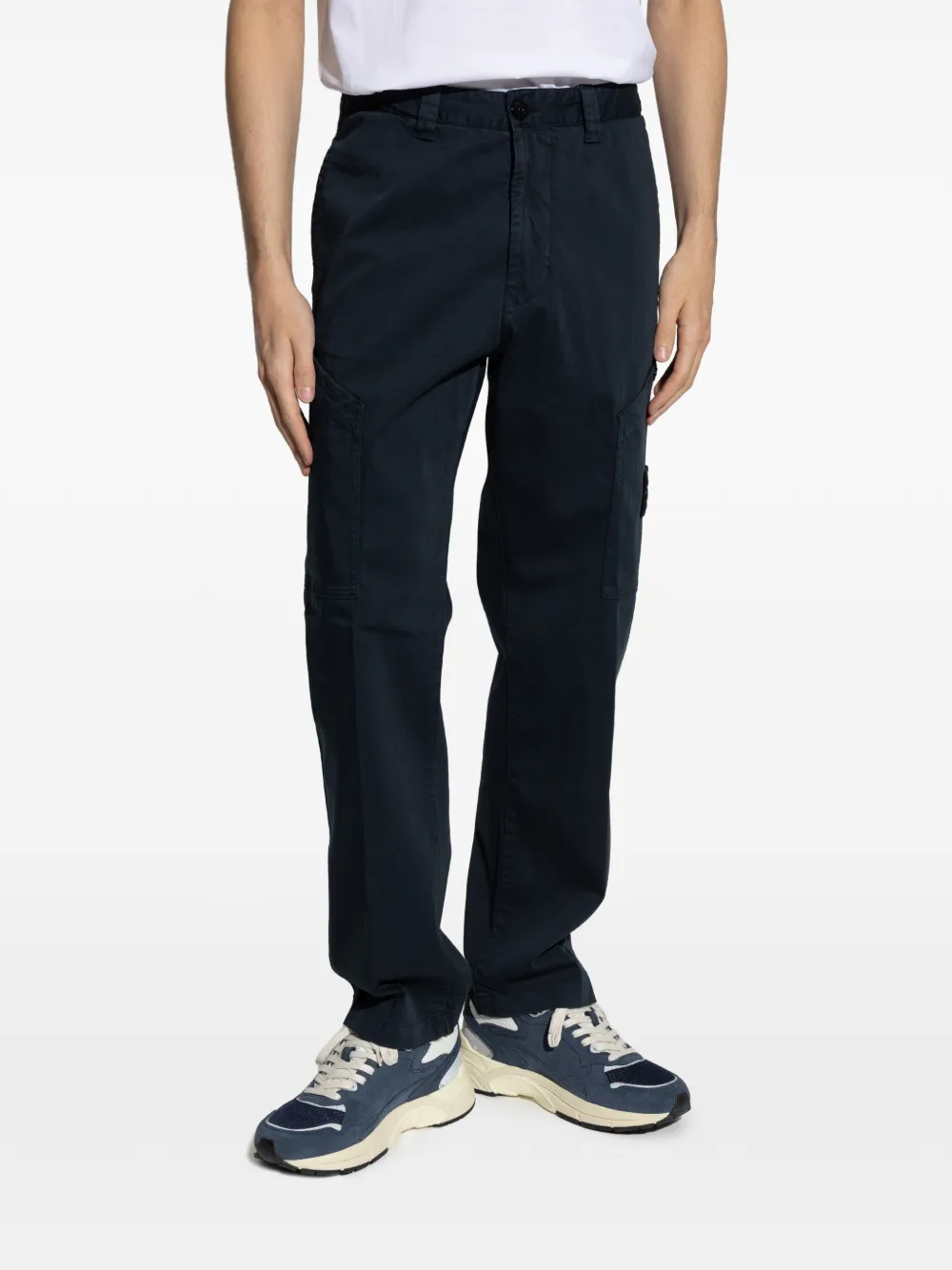 Stone Island Cargo Pocket Trousers - Blue 