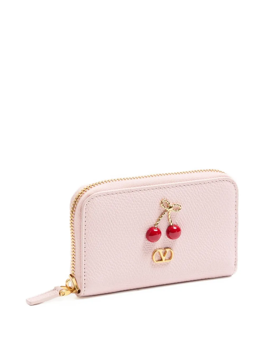 Valentino Garavani Cherryfic ファスナー財布 | ピンク | FARFETCH JP