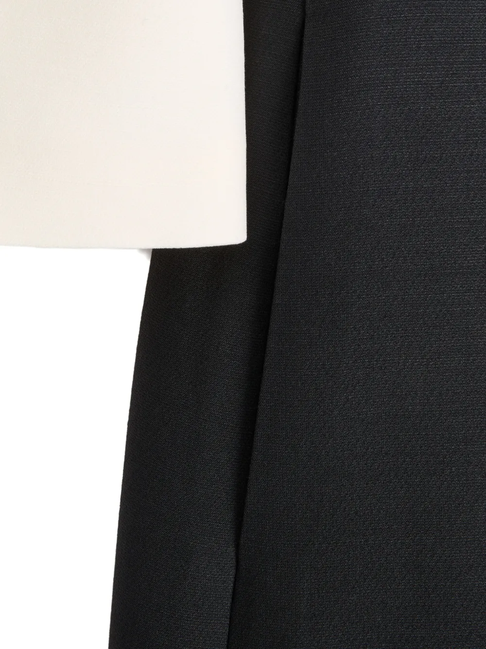 Valentino Bow Contrasting-sleeves Midi Dress In Multi