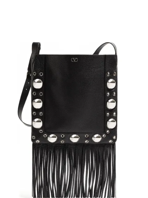 Valentino Garavani 넬코트 프린지 디테일 숄더 백