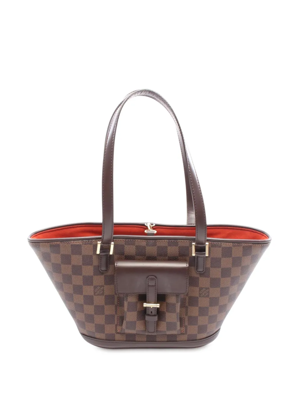 Louis Vuitton Pre-Owned 2006 Damier Ebene Manosque PM shoulder bag - Louis Vuitton Pre-Owned 2006 Damier Ebene Manosque PM shoulder bag -
