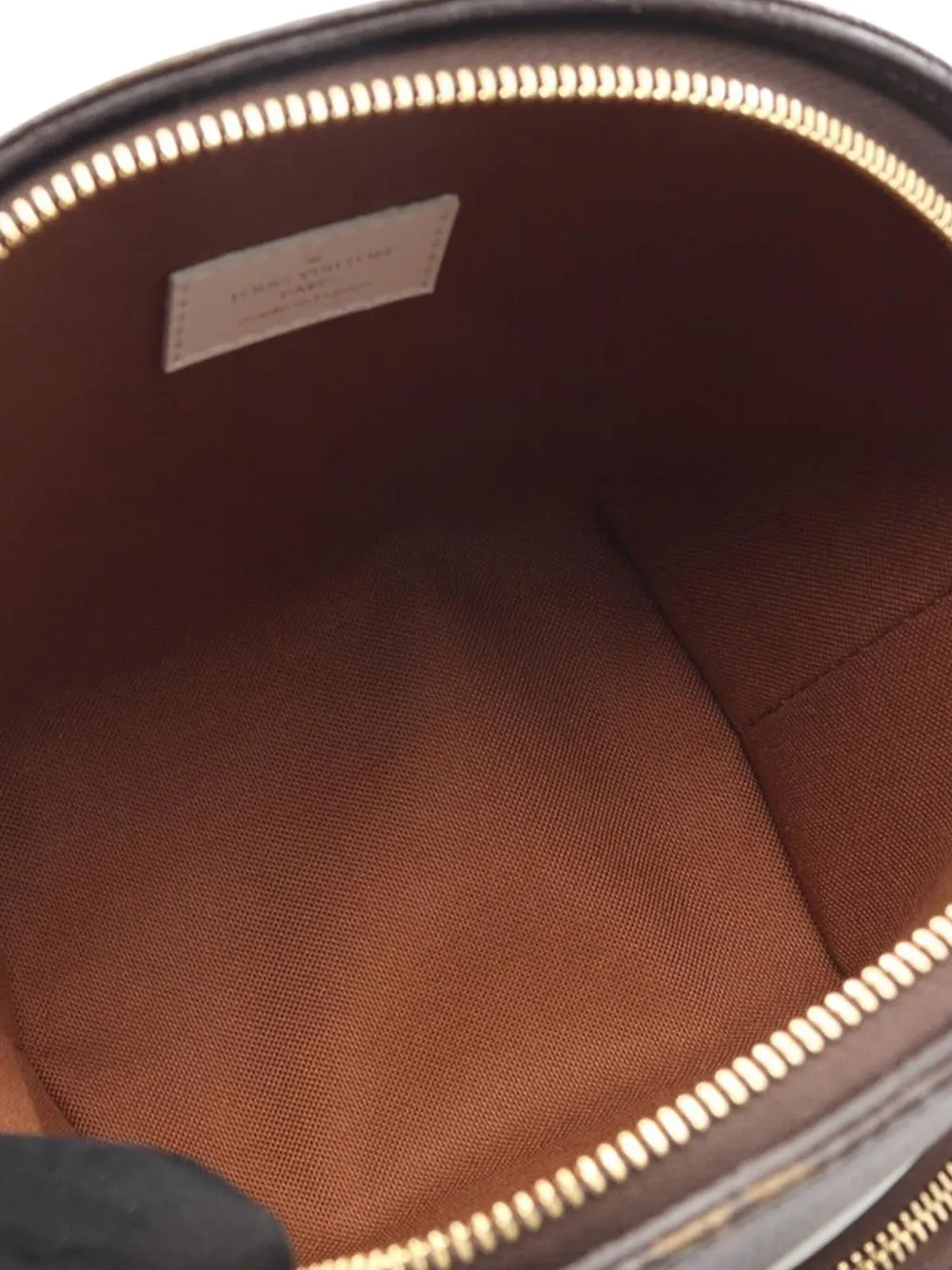 LOUIS VUITTON Pre-owned 2021-2025 Monogram Match Ellipse Bb Satchel In Brown