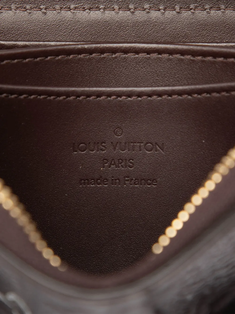 LOUIS VUITTON Pre-owned 2021-2025 Monogram Vernis Zippy Purse Coin Pouch In Purple