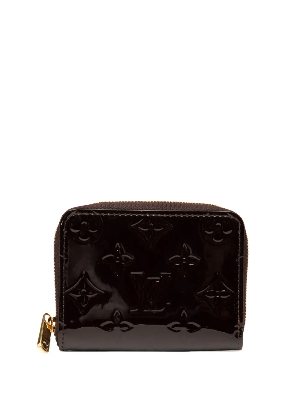 Louis Vuitton Pre-Owned 2021-2025 Monogram Vernis Zippy Purse coin Louis Vuitton Pre-Owned 2021-2025 Monogram Vernis Zippy Purse coin