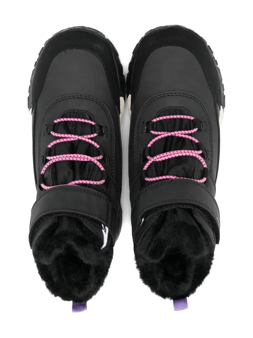 Geox Kids Trekkyup laarzen Zwart