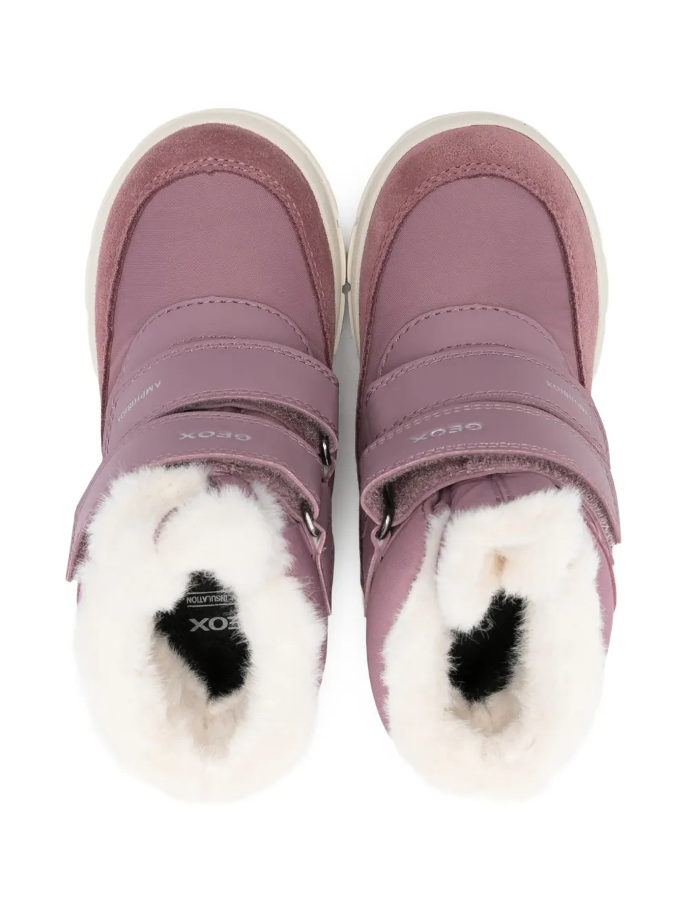 Geox Willaboom Boots In Pink