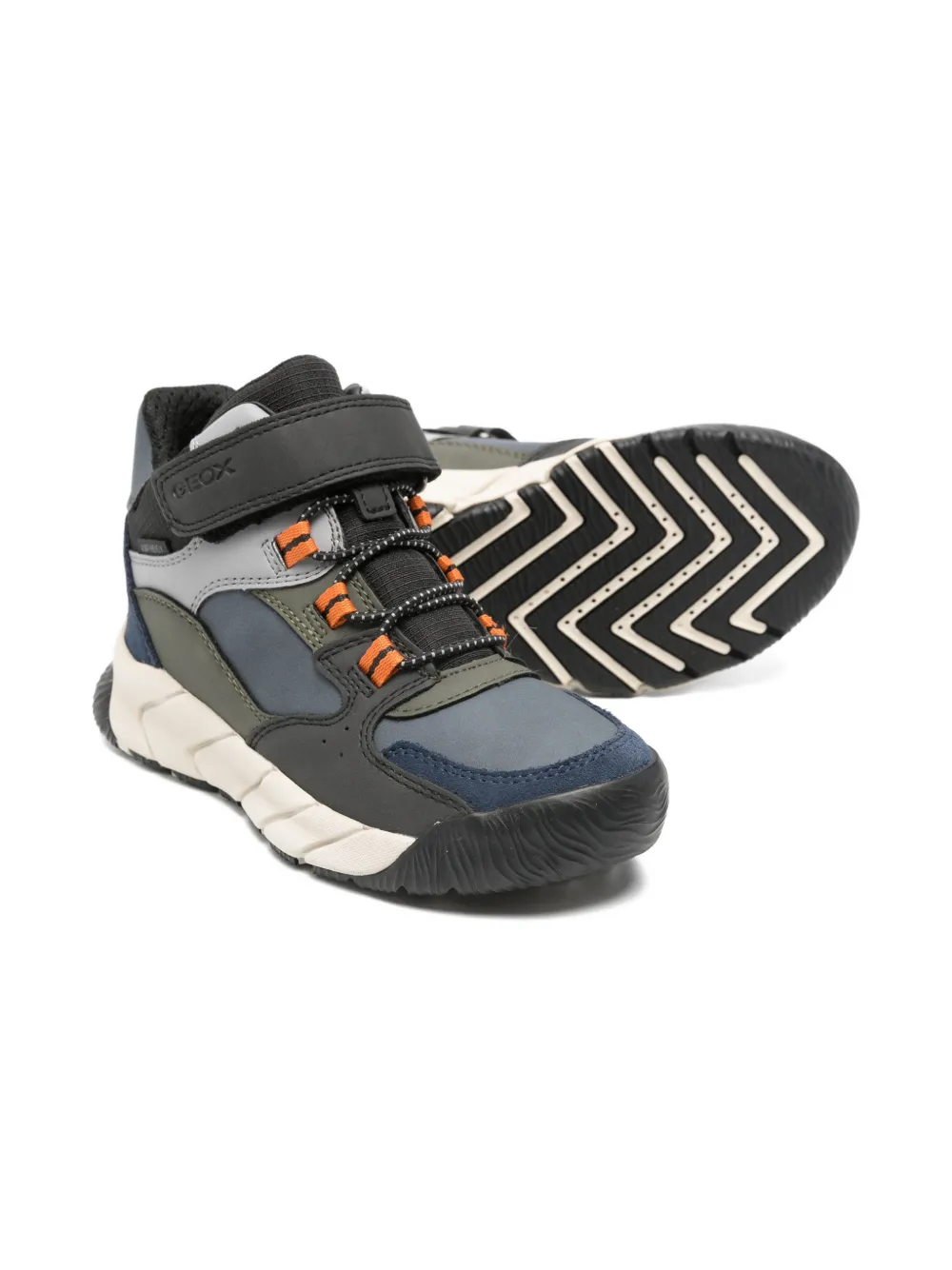 Geox Kids Flexyper Pro ABX laarzen met bandje - Zwart