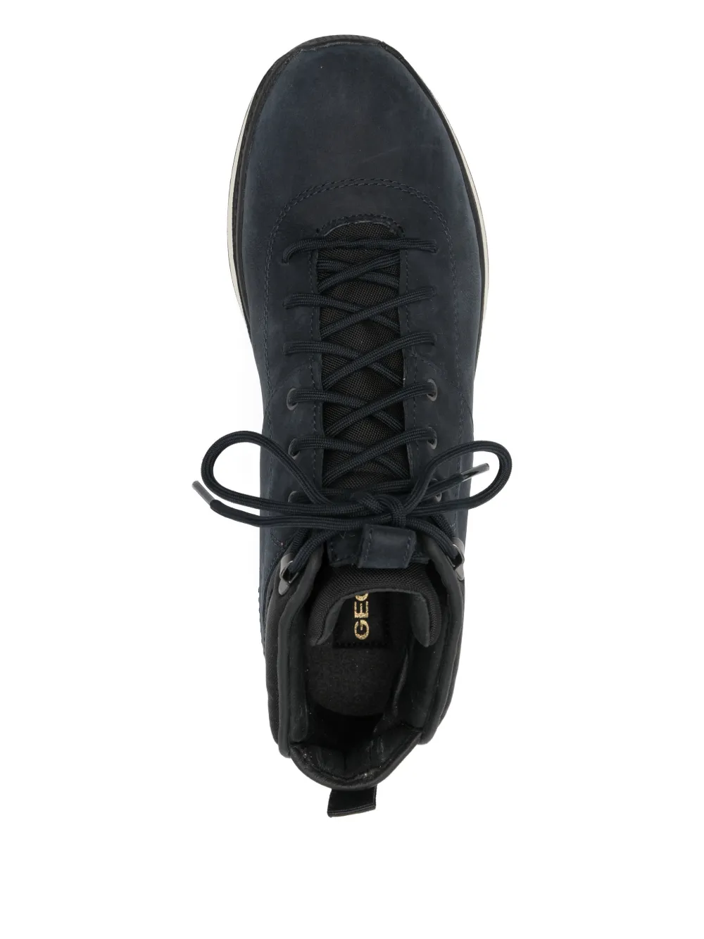 Geox Apherica leather boots Blauw