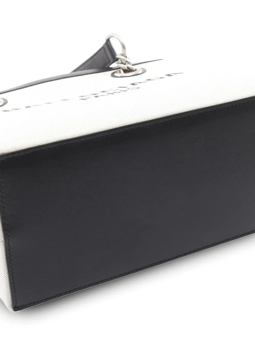 Pre-owned Balenciaga 2010-2025 Small Canvas Duty Free Tote Bag In Brown