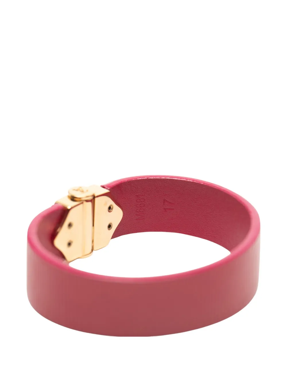 LOUIS VUITTON Pre-owned 2013 Epi Spirit Bracelet Costume Bracelet In Red